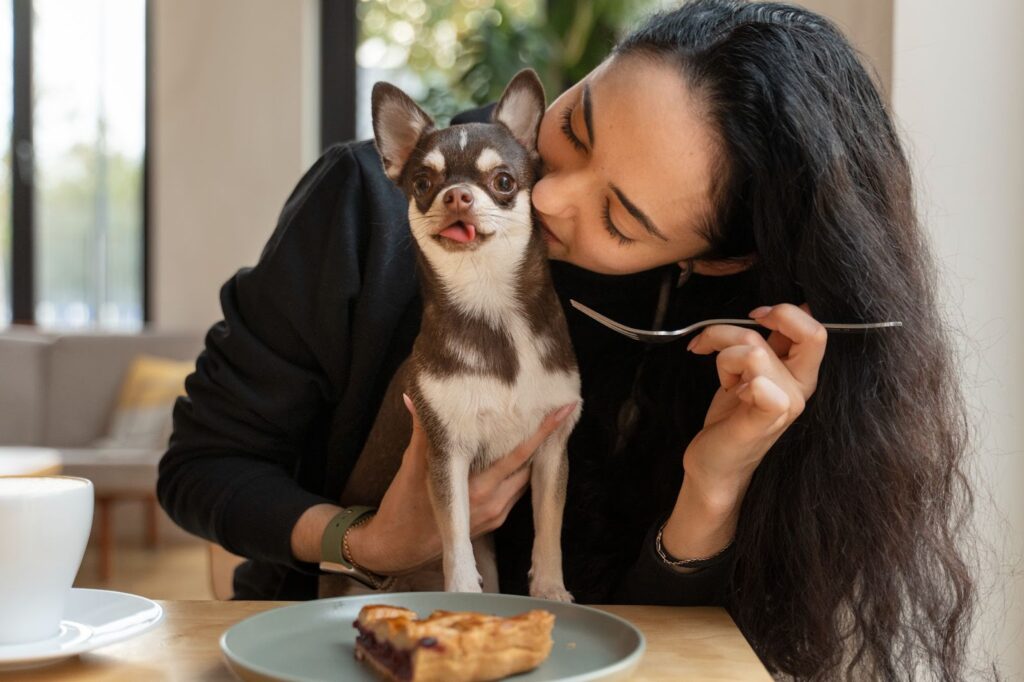 Dinner with the Pups